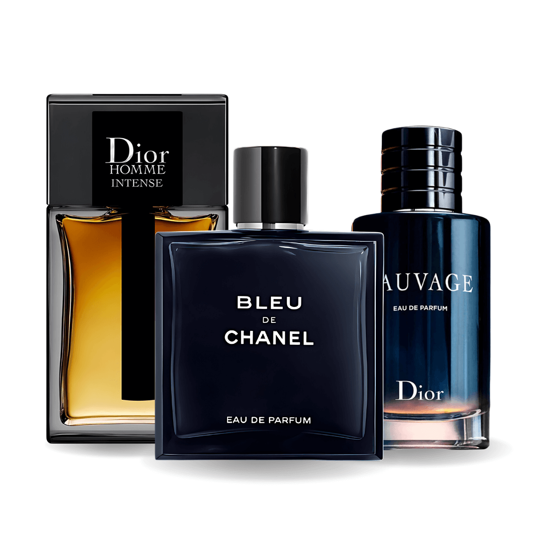 SADA 3 PARFUMOV: SAUVAGE DIOR, BLEU DE CHANEL, DIOR HOMME INTENSE 100ML