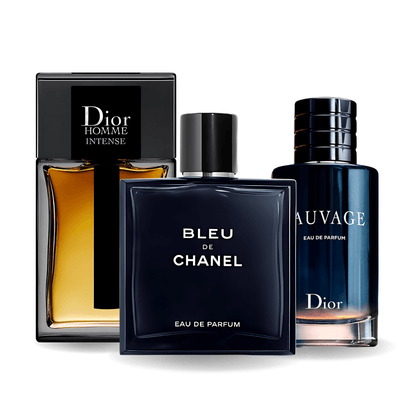 SADA 3 PARFUMOV: SAUVAGE DIOR, BLEU DE CHANEL, DIOR HOMME INTENSE 100ML